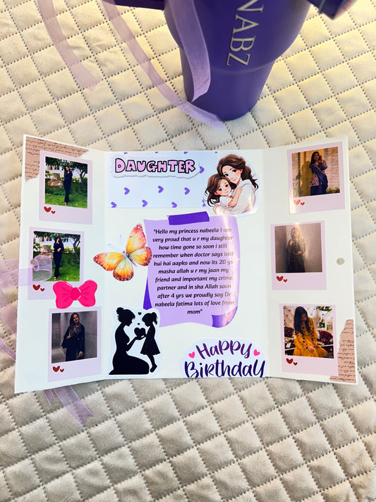 Handcrafted Greeting of Love & Memories