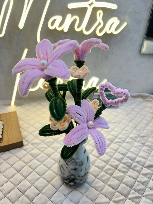 Handmade Pipe Cleaner Flowers