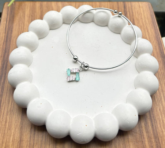 Geometric charm adjustable Bracelet