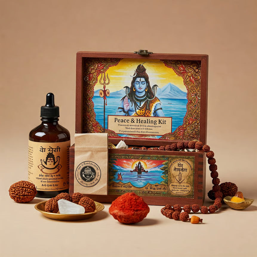 Shanti & Swasthya Pooja Kit - MANTRA KARMA