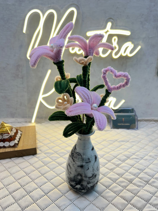 Handmade Pipe Cleaner Flowers