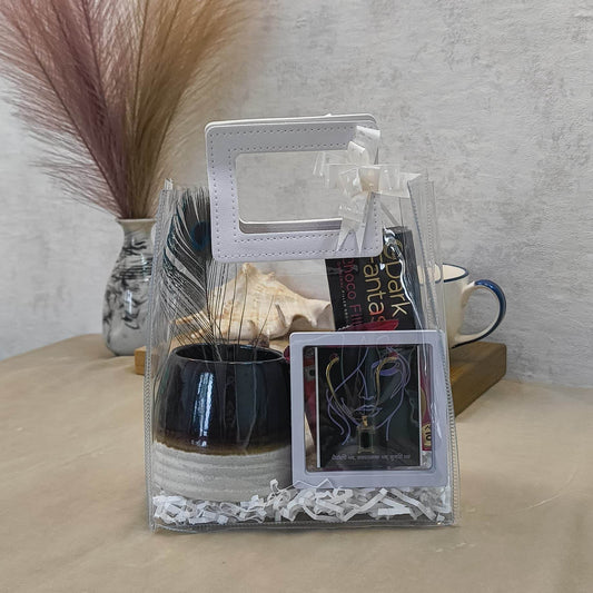 Charm Ceramic mug Gift Set - MANTRA KARMA