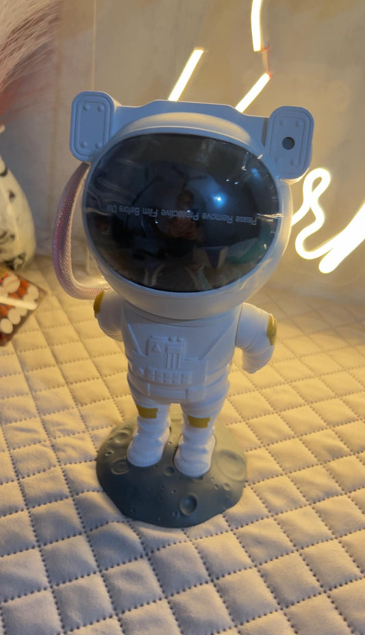 Colourful Lights Astronaut